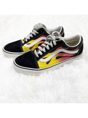 Vans Old Skool OG Flame Low Top Sneakers